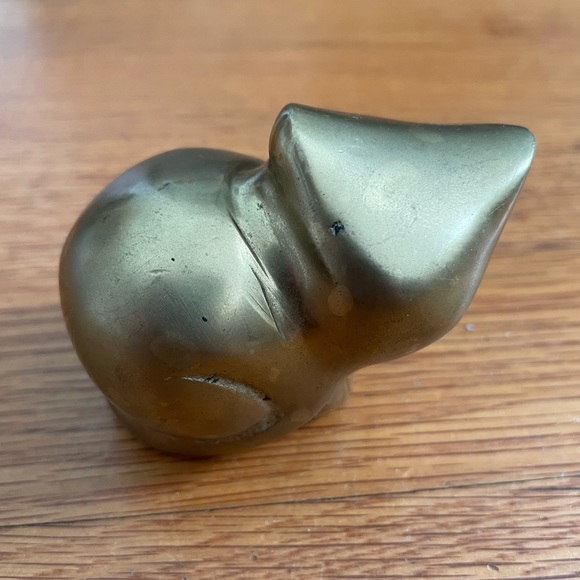 Vintage Metal Kitty Figurine - Picture 2 of 8